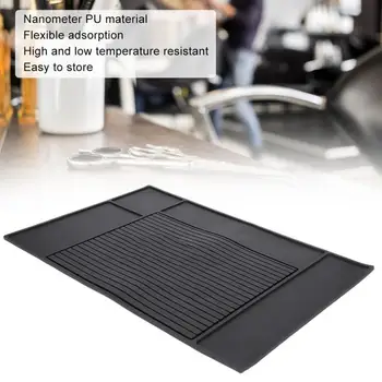 

30x45cm Hairdressing Tool Non-Slip Mat Anti-Skid Pad Storage Organizer for Beauty Hair Salon Use Barber Shop Accessory
