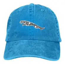 TSDFCUnisex винтажная регулируемая бейсболка с логотипом Dad-Hat Jaguar, синяя