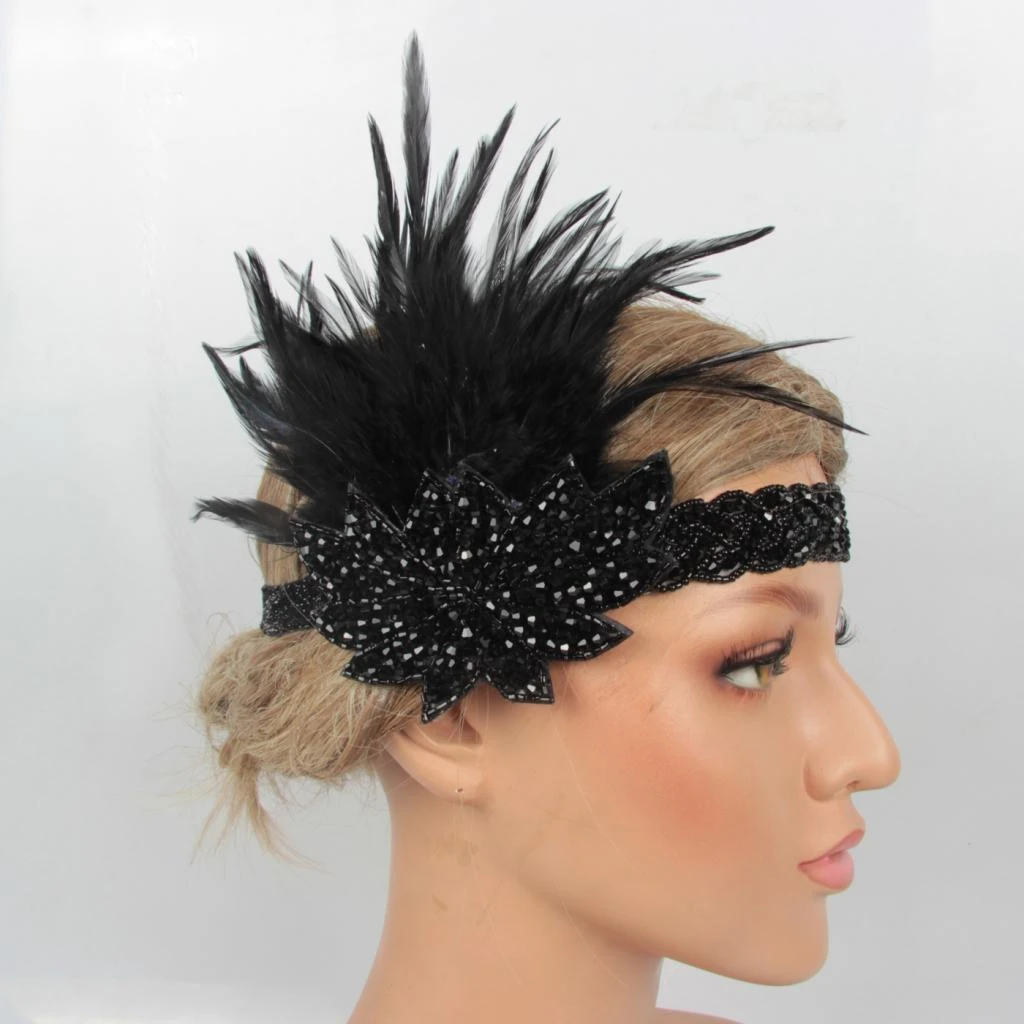 Vintage feather headpiece Clearance