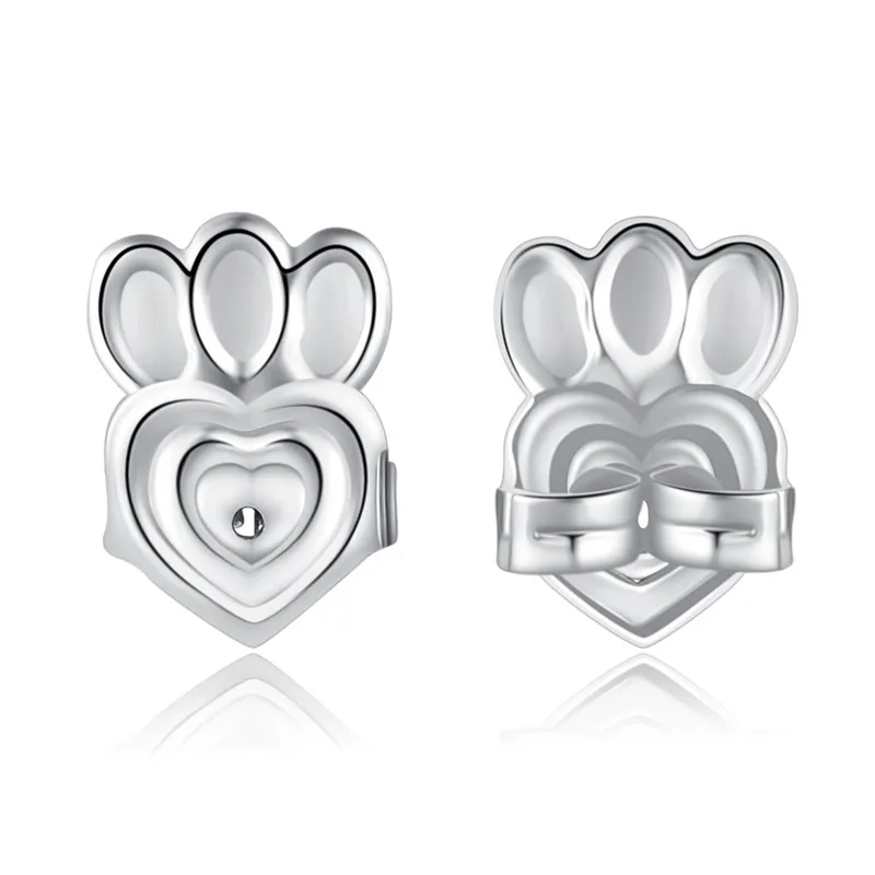 Ms Betti bear owl paw earring listers back set08