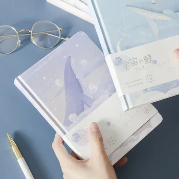 

Notebook Paper Original Cosmic Whale A5 Planner Bullet Journal Agenda School Diary Note Book Hardcover Handbook