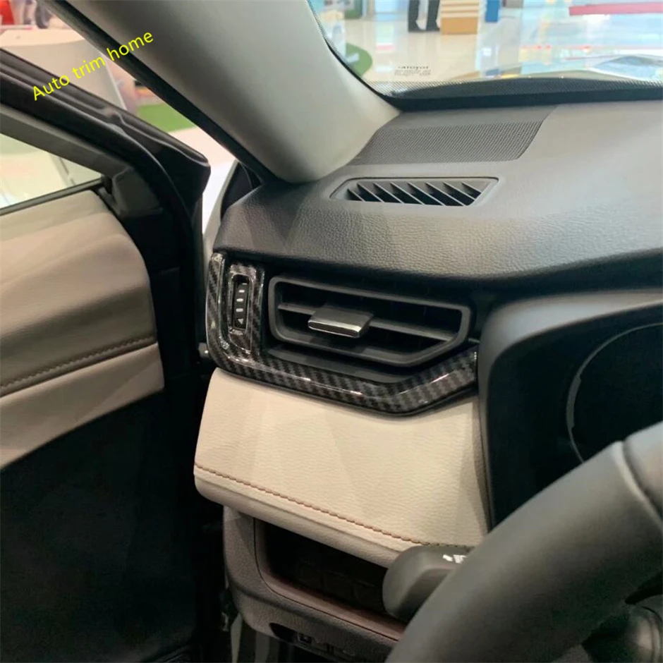 Lapetus Co-pilot центр управления прибором прокладка комплект подходит для TOYOTA RAV4 RAV 4 авто аксессуары ABS углеродное волокно