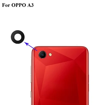 

2PCS For OPPO A3 A 3 Replacement Back Rear Camera Lens Glass Lens For OPPO A3 A 3 Phone Parts OppoA3
