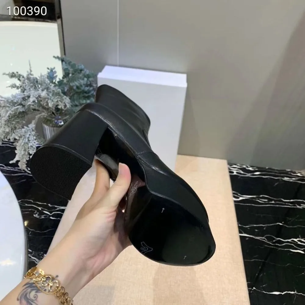 Леопардовые ботильоны; пикантная обувь на очень высоком каблуке; женские Ботинки martin с круглым носком; женская обувь на платформе и толстом каблуке; ботильоны