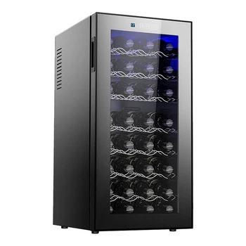 

electronic wine refrigerated display single door home thermostatic moisturizing wine cabinet JC-78BFW Refrigerated Wine Cabinet