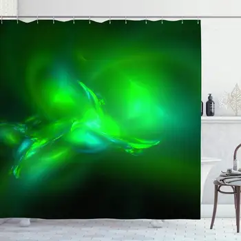 

Shower Curtain for Bathroom 72x72 Graphics Colorful Abstraction Abstract Beautiful Line Blur Color Creation Creative Curve