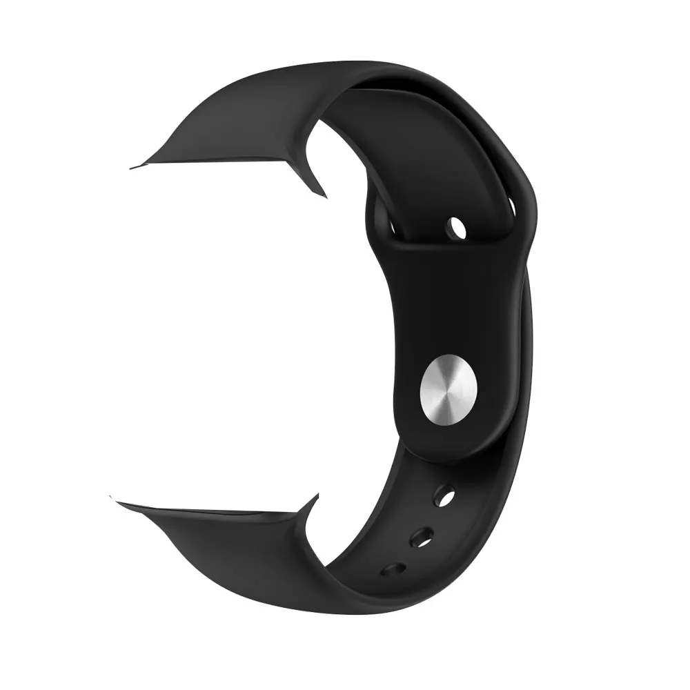 Goede COXANG IWO 8 Lite Armband Vervanging W34 Band Zwart Wit Kleur Iwo 10 silicagel polsband