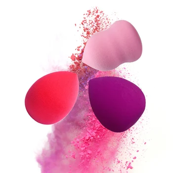

Makeup Sponge Concealer Smooth Foundation Cosmetic Powder Puff Cut Shape Foundation Water Drop Gourd Bevel Make Up Blender Tool