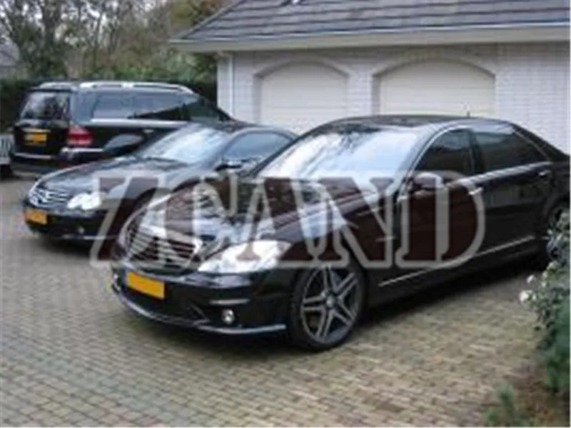 Передний спойлер из настоящего углеродного волокна для BENZ W221 S CLASS S550 S600 07-13