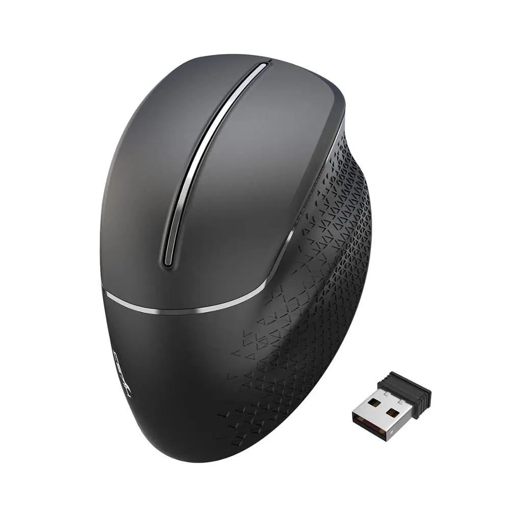 

2.4GHz Wireless Mouse Vertical 4 Side Buttons 1600/2400/3600 DPI Ergonomic Mouse for Computer Laptop PC Desktop Notebook