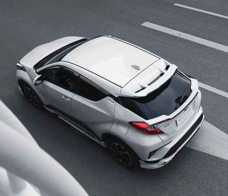 Спойлер для Toyota CHR 2018 2019 спойлер крыши материал ABS заднее крыло автомобиля Праймер