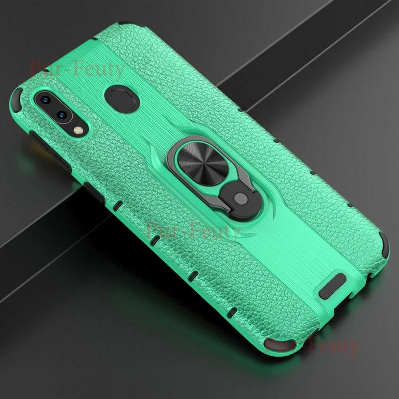 Чехол для samsung Galaxy M20 роскошный Броня мягкий ударопрочный силиконовый бампер магнитное кольцо Броня чехол для Galaxy M20 SM-m205F/DS