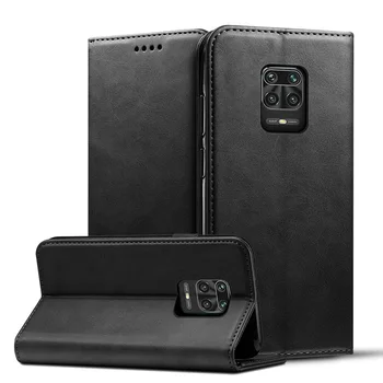 

For Xiaomi Redmi Note 9S Note 9 Pro Case Card Slot PU Leather Wallet Flip Stand Protective Cover Redmi Note 9 Pro Max Case Retro