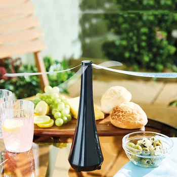 

1pcs Mini Mosquitoes Insect Killer Desk Fan Food Protector Electronic Automatic Pest Control Blade Mosquito Fly Bugs Repellent