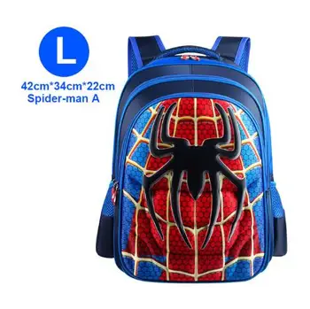 

Hot Children Cartoon School Bag Boys Captain America Kindergarten Schoolbags Kids Orthopedic Backpacks 4-13 Year