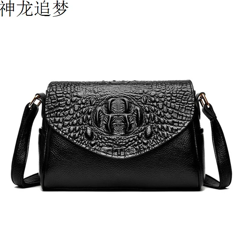 

Crocodile Pattern PU Leather Women's Handbags Luxury Designer Messenger Bags For Female Shell bag Ladies fashion Bags Bolsa
