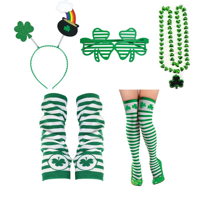 S T. Patrick’s Day Shamrock Set Fancy And Novelty St. Patrick