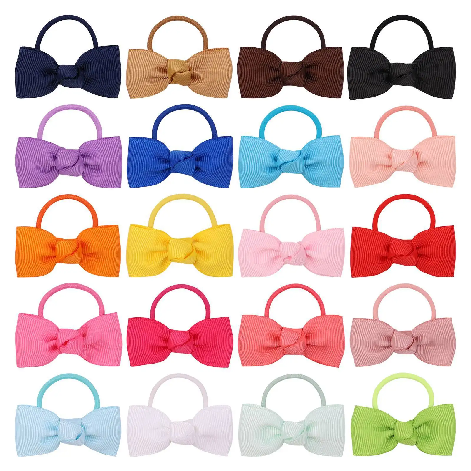 Macaron Kids Hair Bands 12 Simple Sweet Student Headbands New Style