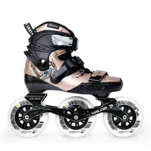 Оригинальные детские роликовые коньки Flying Eagle Junior 3*90 мм/100 мм, термопластичные детские роликовые коньки из углеродного волокна, обувь для скоростного катания