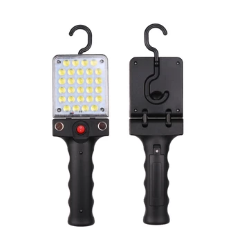 

XANES 869 LED Flashlight Magnet 90° Free Adjustable USB Charging Work Lamp Camping Hunting Portable Torch Light With Hook Up