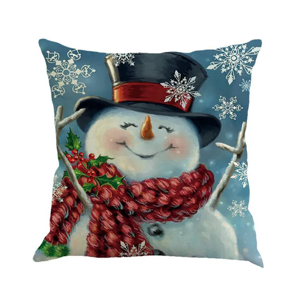 Удобная Рождественская кровать, чехол для подушки, лучший сенсорный домашний счастливый год Navidad Рождественский подарок# R5 - Цвет: B