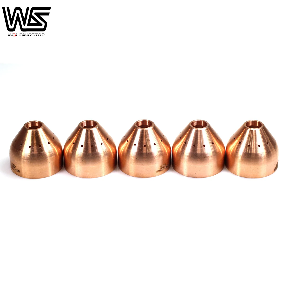 plamsa 120977 WS 5pcs Gouging shield cup suitable for 65/85/105 air plasma Cutting Torch Consumables replacement 9 8218 shield cup ws oemed fits for thermal dynamics plasma cutting torch sl60 sl100