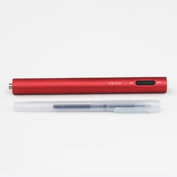 

USB Charging Nail Grinding Machine Mini Nail Polisher Pen Style Nail Grinding Tool (Red, 1pcs Nail Grinder, 1pcs Random Color Ce