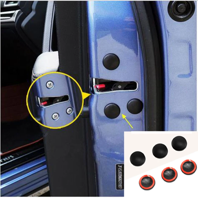 12 шт. автомобильные дверные замки для Mitsubishi Outlander ASX Lancer L200 Mirage Pajero Galant|cover for