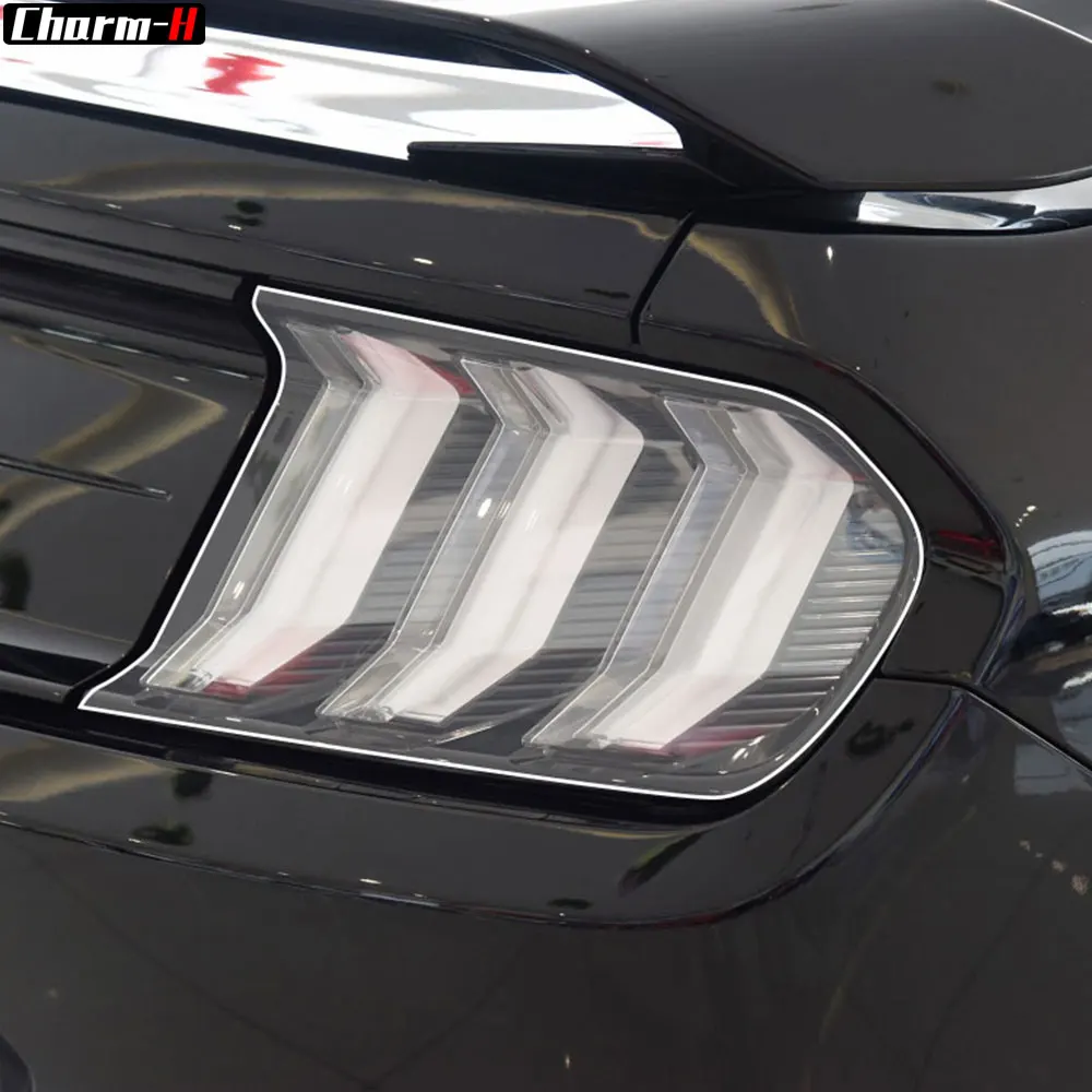 Auto Scheinwerfer Schutz Film Restaurierung Rücklicht Transparent TPU  Aufkleber Aufkleber Für Ford Mustang 2015-Präsentieren Shelby GT500 -  AliExpress