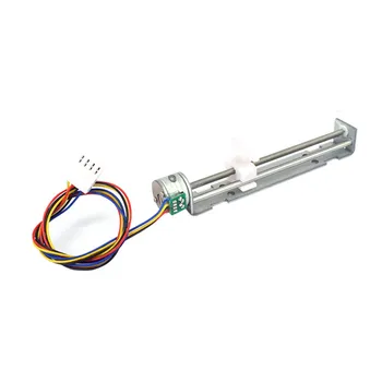 

Miniature slipups stepper motor linear motor screw slider nut small slipups diy sculpture machine with Ball screw free shipping