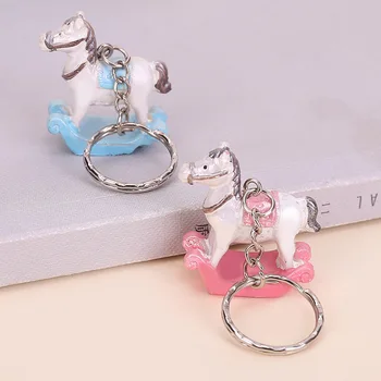 

Cute Little Pony Keychain Hobbyhorse Keychain For Kid Children Birthday Party Gift Favor