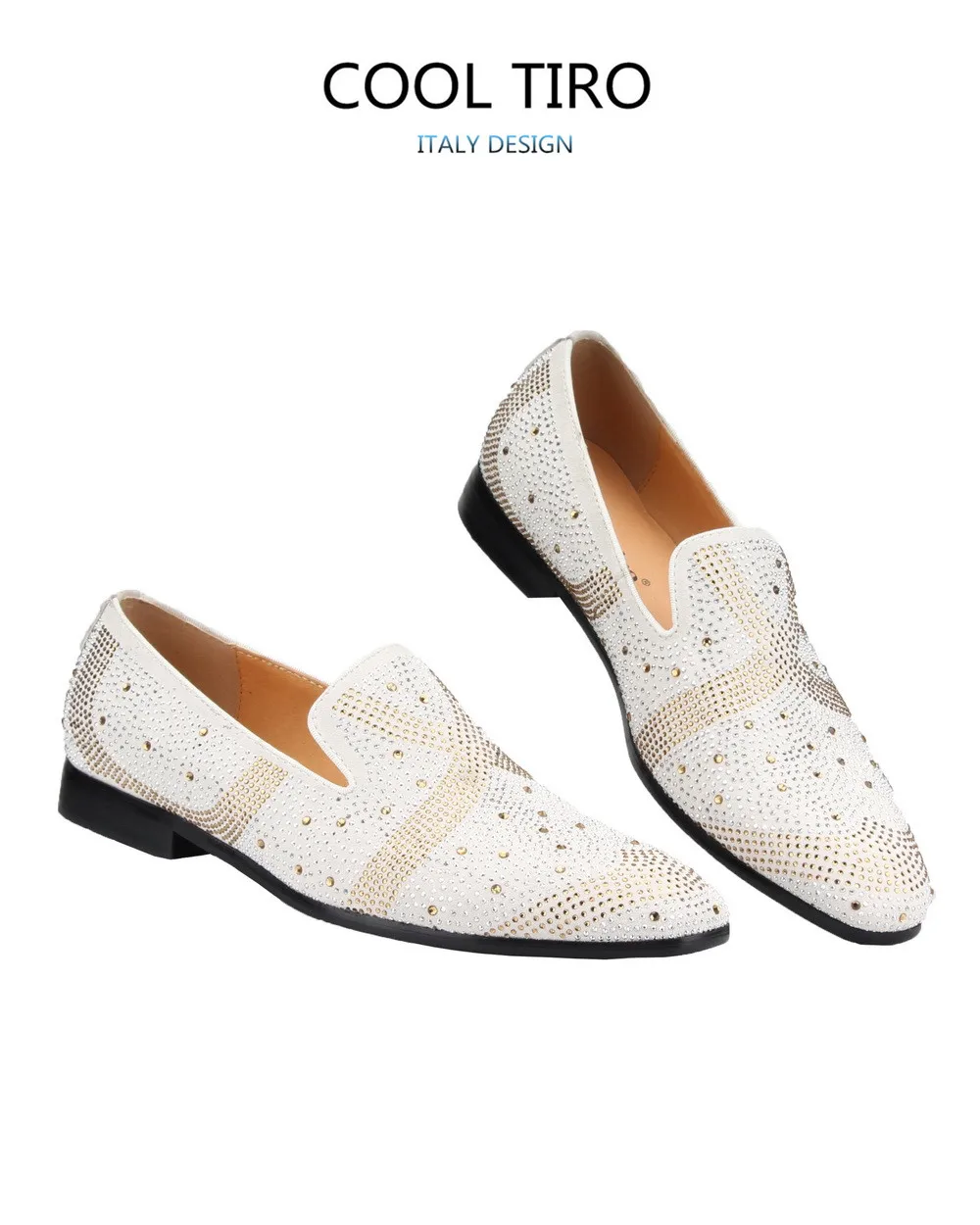 rhinestone loafers