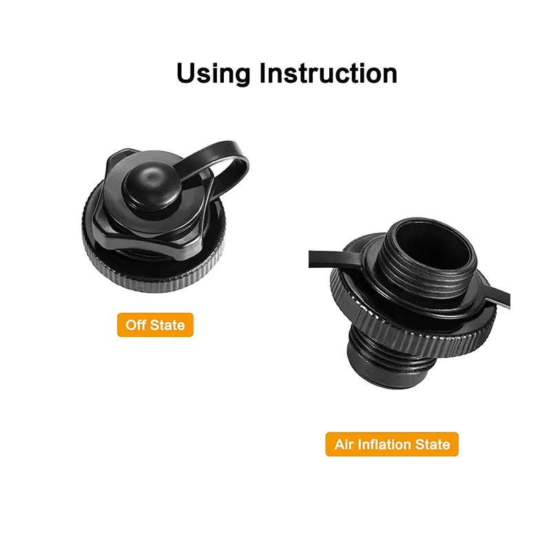 Air Valve Cover Screw Valve For Bestway And Intex Inflatable Boat Kayak Air Bed Accessories