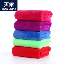 [Новые продукты] Материал зимние Ванна Полотенца очень большая индукционная плита-Сковорода из плотного бархата кораллового цвета пляжные Полотенца