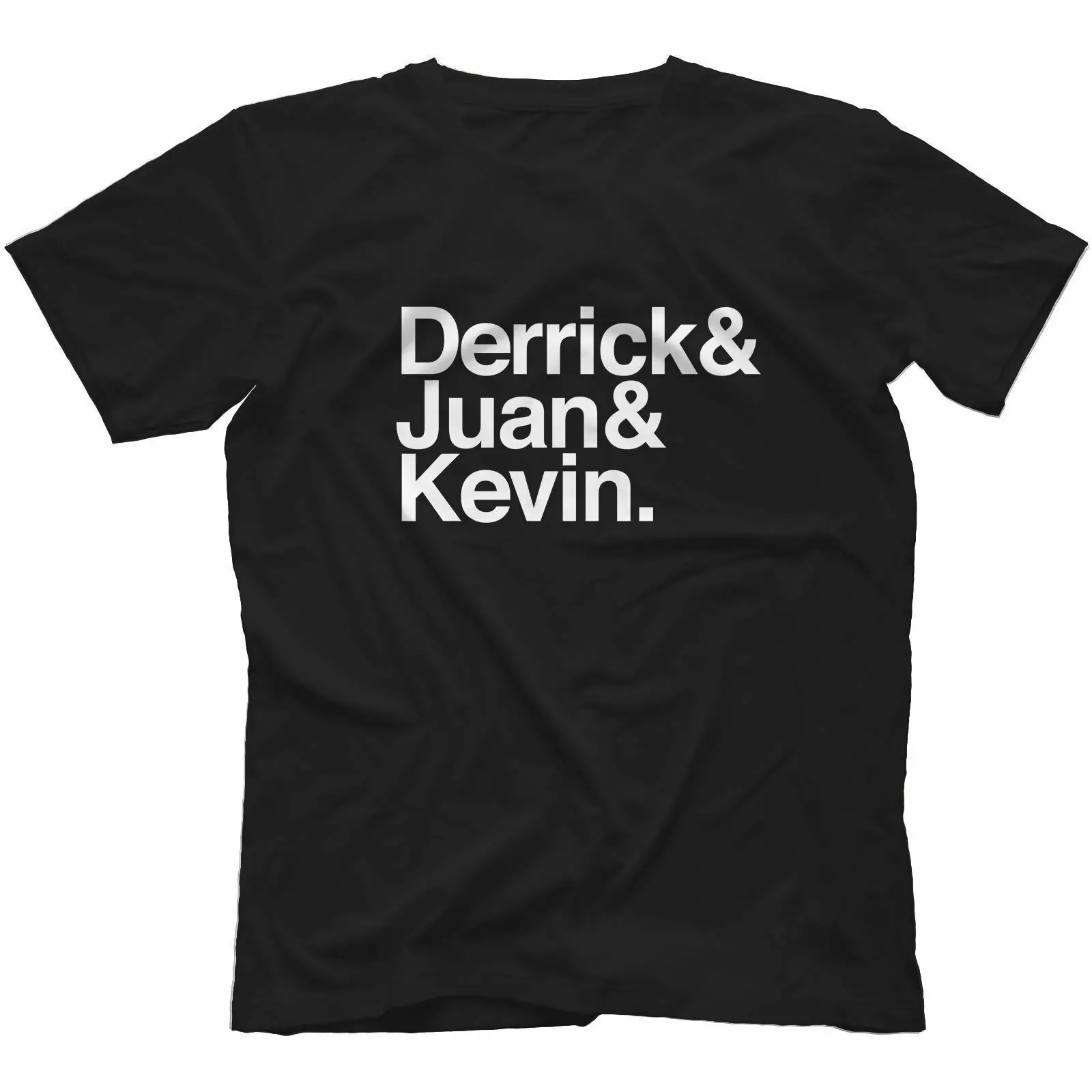

Detroit Techno Legends T-Shirt 100% Cotton Derrick May Juan Atkins Saunderson