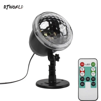 

Djworld Remote Control Snowing LED Projector Light-GBYA Effect Light Christmas Projector Christmas Decorations For Home Show