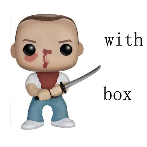 Фильм пульпа фантастика Jules Vincent Vega Butch Coolidge Jimmie Виниловая фигурка куклы игрушки - Цвет: with retail package