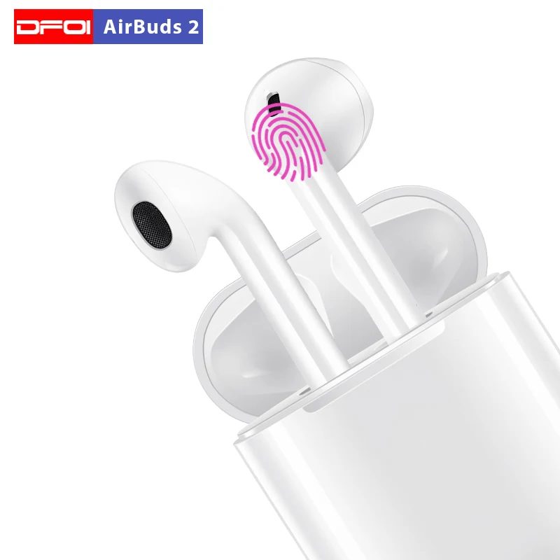R$88.41 60% de desconto|Dfoi airbuds 2 bluetooth fone de ouvido sem fio fones de ouvido fone verdadeiro esportes sem fio bluetooth 5.0 mini tws alta fidelidade-in Fones de ouvido from Eletrônicos on AliExpress 