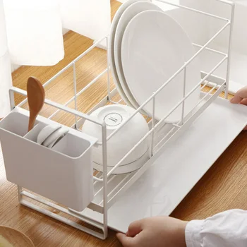 

1 Pc Multifunctional Stainless Steel Kitchen Dish Drying Rack Storage Rack Multi-Function Shelf Sink Drain Rack Dish Rack