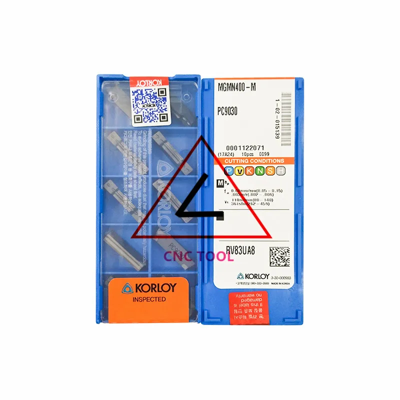 

MGMN400-M PC9030 10pcs Original Korea KORLOY Cutting Tool
