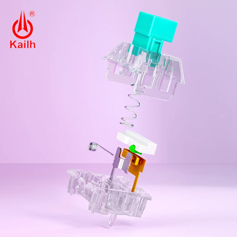 Механическая клавиатура kailh Crystal box Switch Pro сделай сам тактильный переключатель
