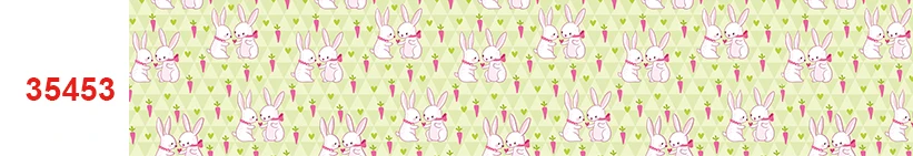 50 ярдов в Размер Пасхальная лента с принтом корсажная лента 35452 - Цвет: 35453