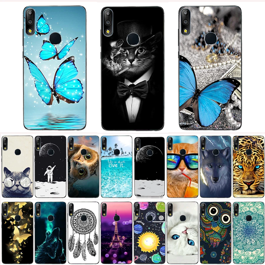 

For Asus Zenfone Max Shot ZB634KL Case Silicone Soft TPU Cute Back Cases for Asus Zenfone Max Plus M2 ZB634KL Shells Coque