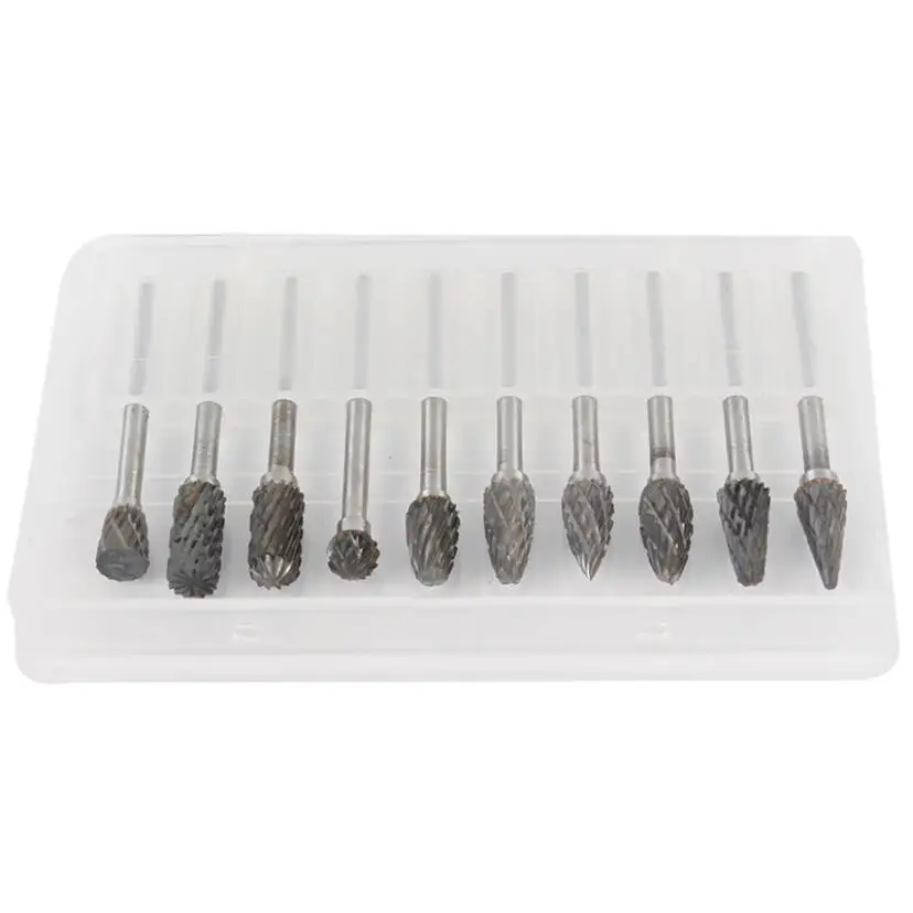 An Jieshun tool electric grinder accessories tungsten steel milling cutter handle 3MM knife diameter 6MM tool set