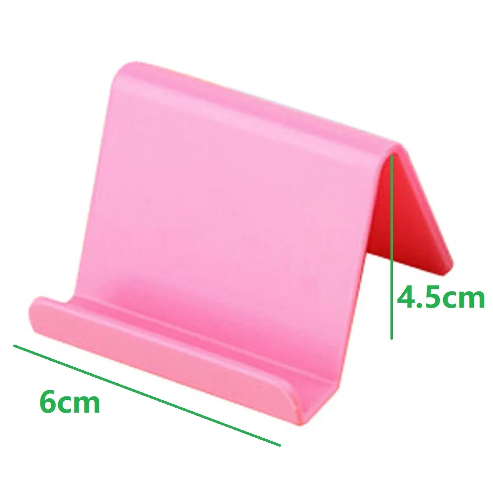 WBBOOMING 1PC Mobile Phone Holder Desk Mini Portable Fixed Holder Home Supplies Stent Stand Storage Phone Holder and Rack