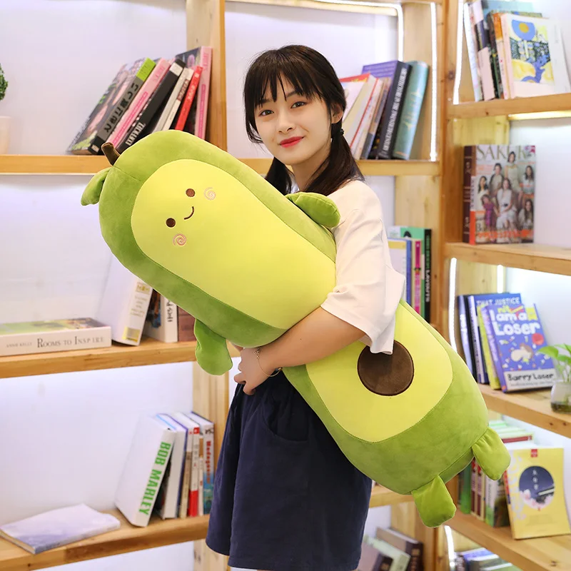 55/70/90cm Plush Avocado Soft Pillow Plush Toys Stuffed Plant Dolls Soft Pillow Cute Avocado Plush Toys for Girl Gift 6