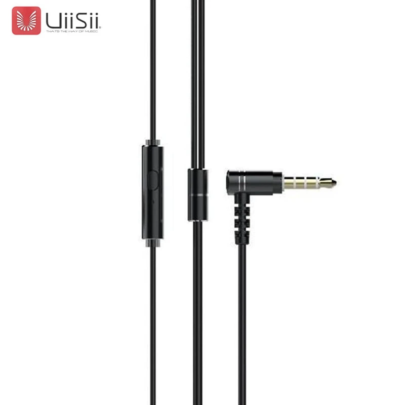 Uiisii CM8 HIFI наушники динамическая сбалансированная арматура гарнитура MMCX интерфейс съемный кабель с микрофоном для Xiaomi huawei телефон