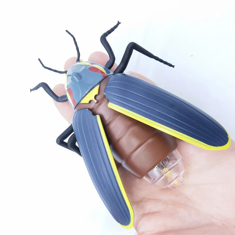 

Strange New Remote Control Animal Firefly Children Model Trick Toys Educational Electric Cockroach Insect Toy