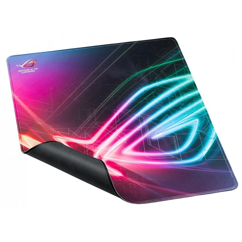 Коврик для мыши ASUS Strix Edge материал- ткань/резина, Speed поверхность, 400 x 450 x 2 мм, цвет: рисунок