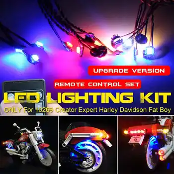 

LED Lighting Kit for Creator Expert for 10269 for Harley for Davidson Brick Toy (Only Light Included)